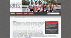 Desktop Screenshot of dtta.be